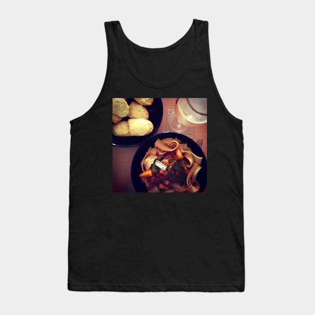 Dinner Tank Top by robsteadman